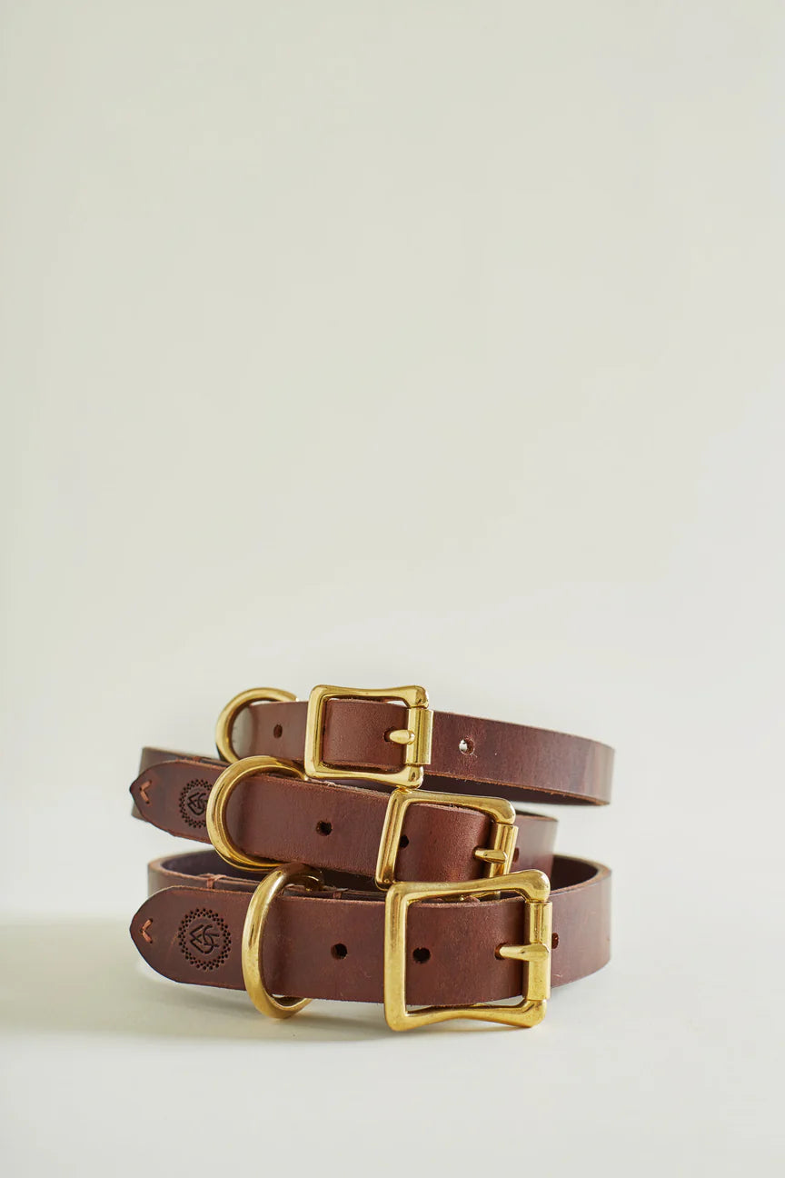 Collar Classic Chestnut - S (28-34cm/1,5)