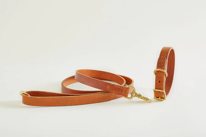 DOG LEAD CLASSIC Cognac (120cm / 1,5cm)