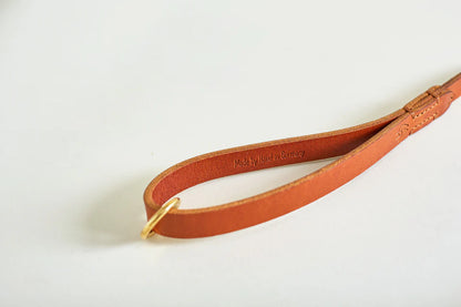 DOG LEAD CLASSIC Cognac (120cm / 1,5cm)