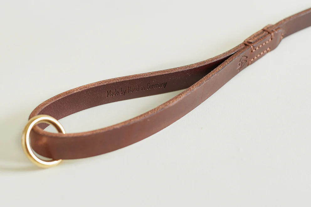 DOG LEAD CLASSIC CHESTNUT (120cm / 1,5cm)