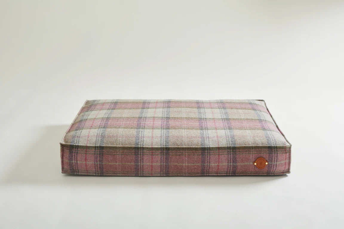 DOG BED TWEED BLUEBELL - Large