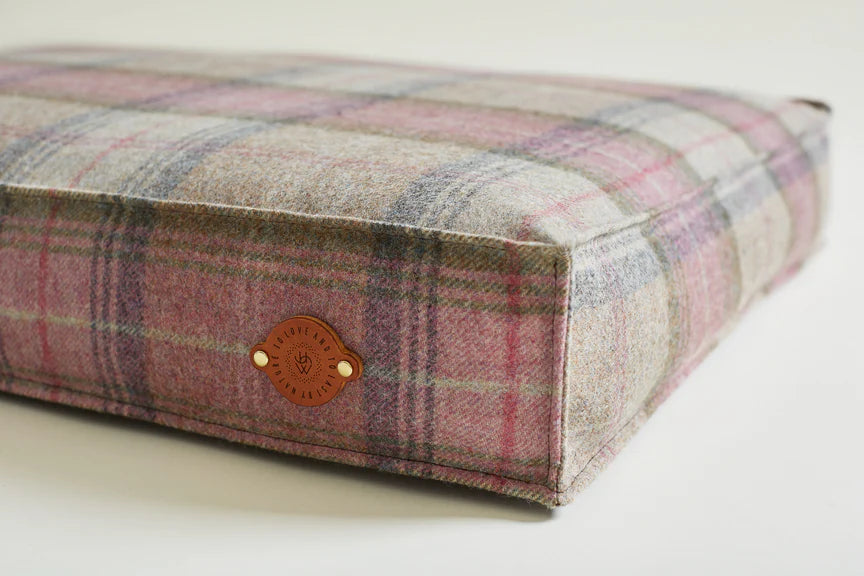DOG BED TWEED BLUEBELL - Large
