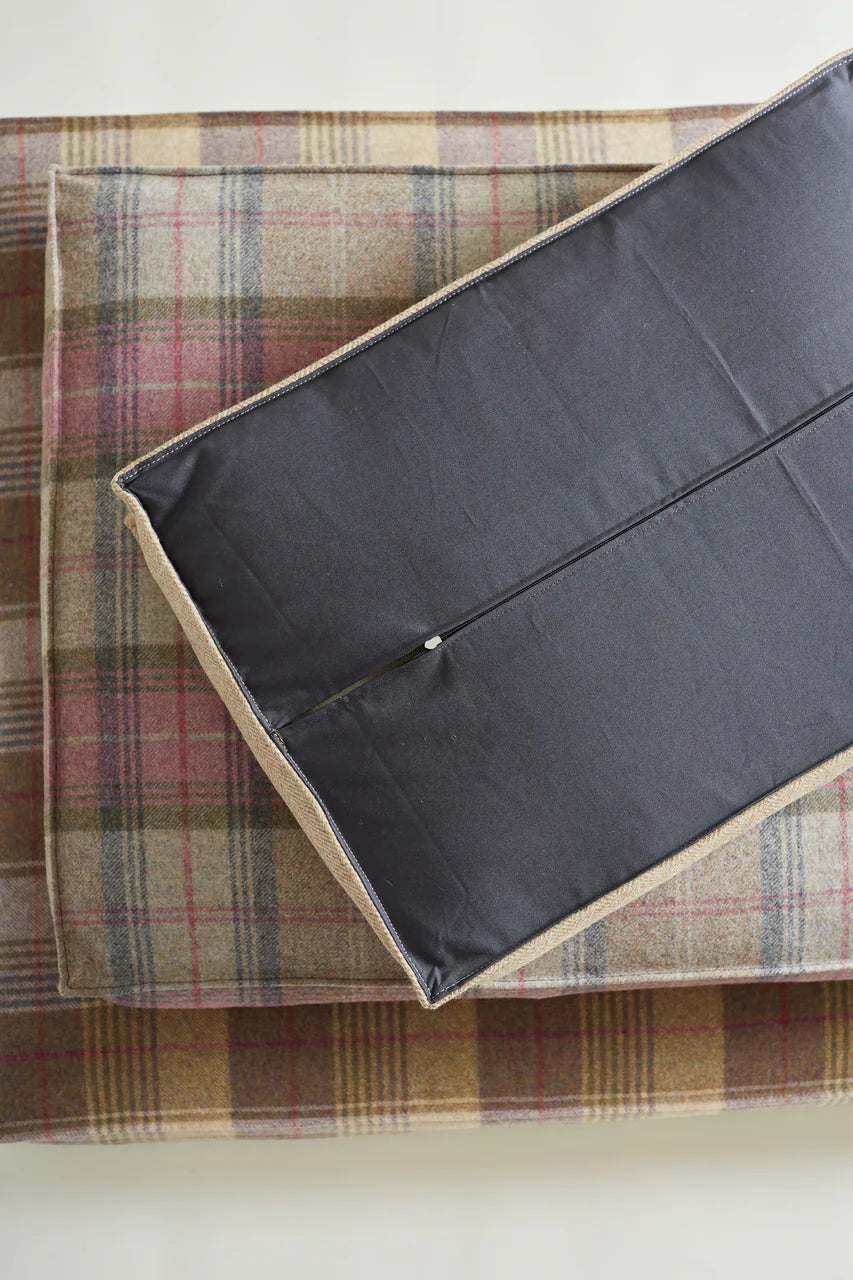 DOG BED TWEED BLUEBELL - Large
