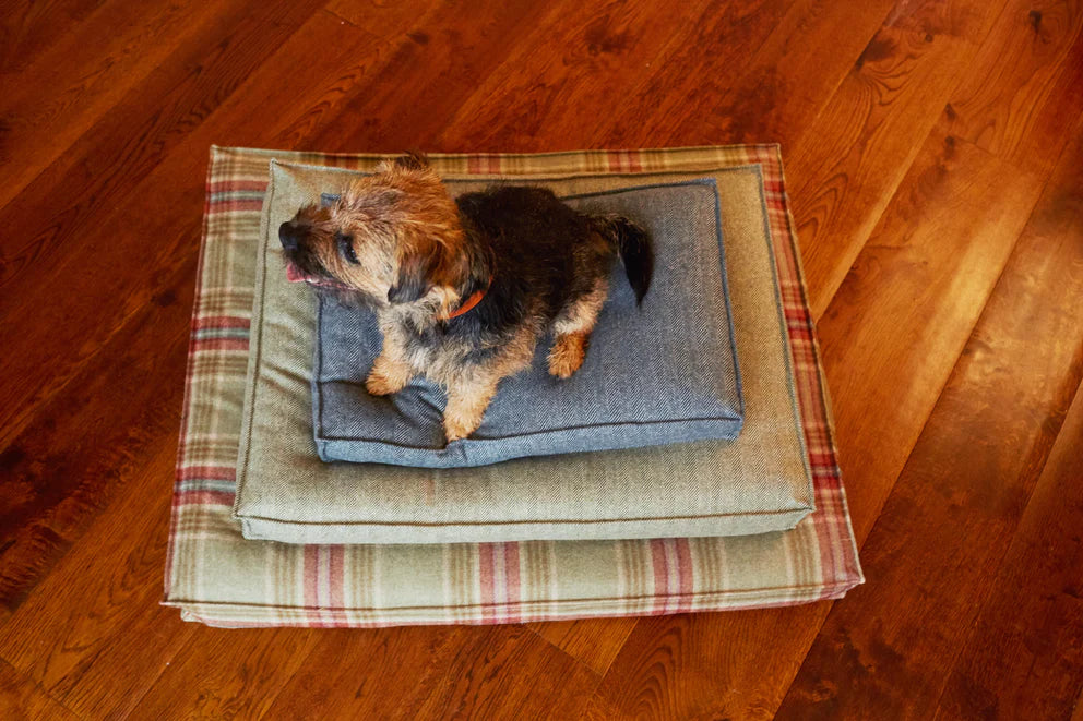 DOG BED TWEED HEATHER - Large