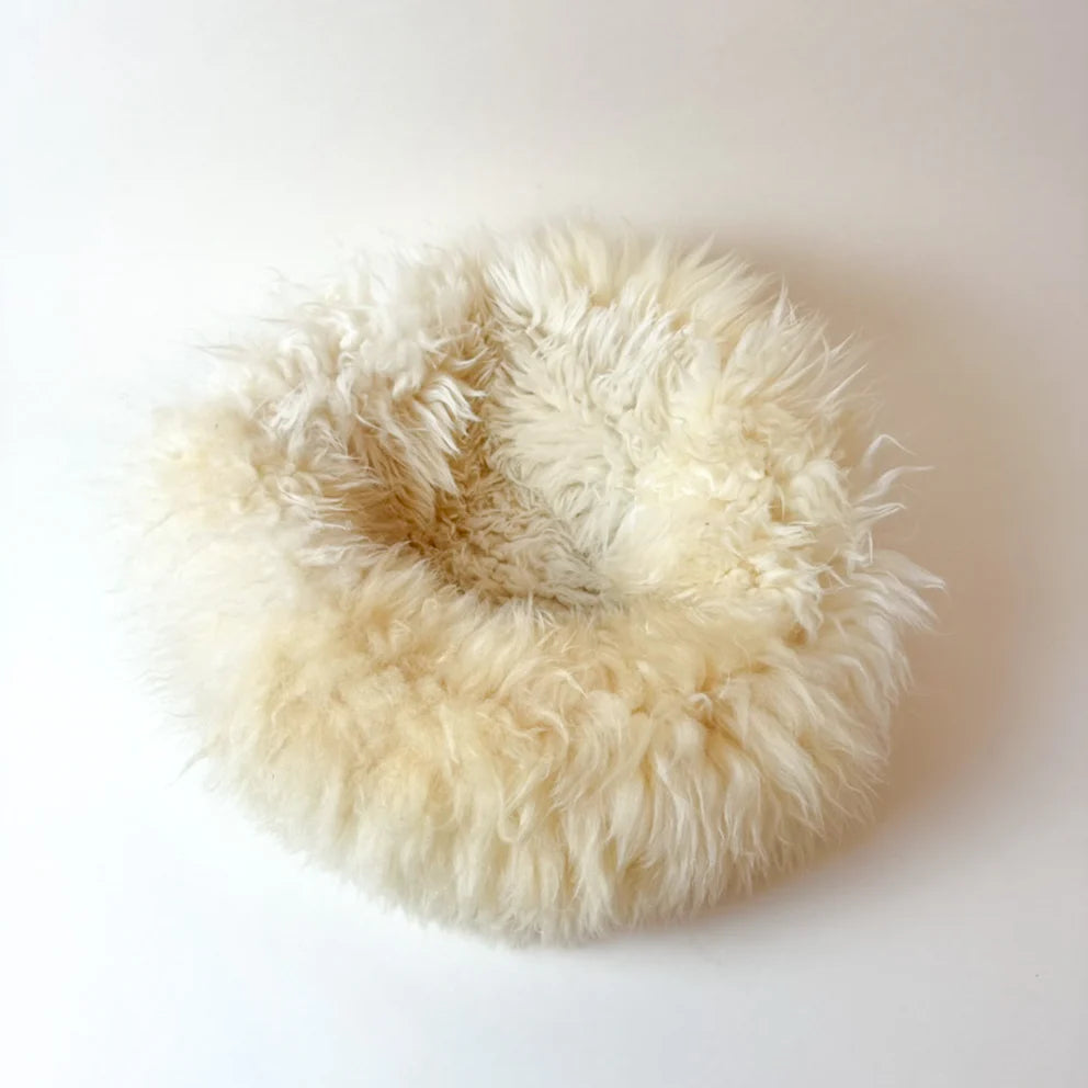 Sheep Donut Bed - Small (60cm) - Creme