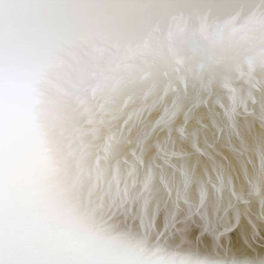 Sheep Donut Bed - Medium (80cm) - Creme